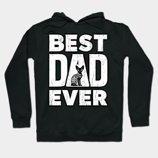 Best Dad Ever Father's Day Devon Rex Cat Owner Hoodie